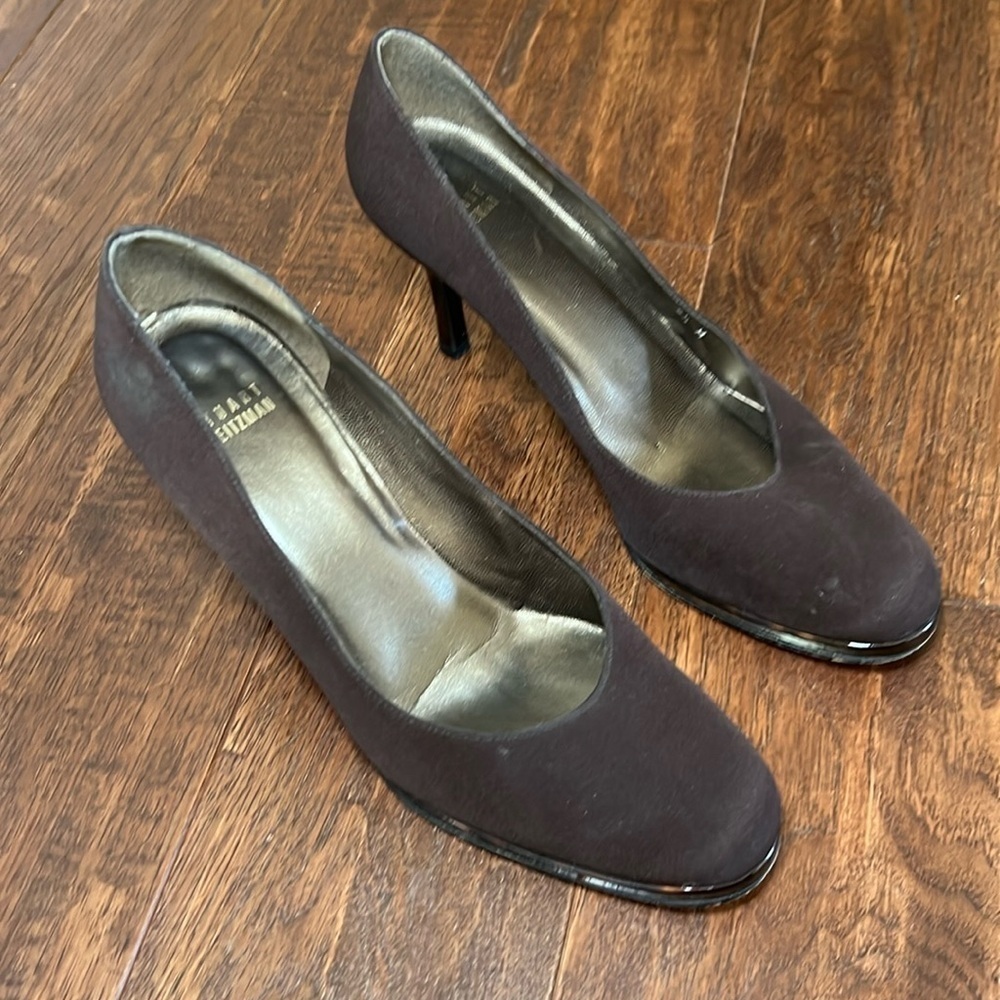 Stuart Weitzman Brown/Leopard Pumps - Picture 1 of 6